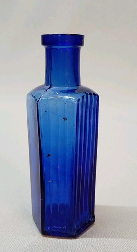 Antique cobalt blue poison - antique,