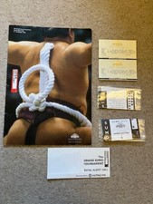 1991 Grand Sumo Tournament Programme - Royal Albert Hall - 2 Tickets etc. 