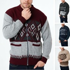 Men's Diamond Print Argyle