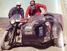 BSA M20 sidecar outfit to CHINA  MOTORCYCLE ARTICLE