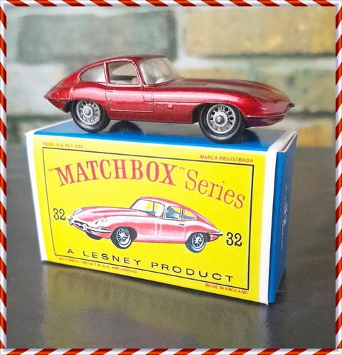 Matchbox lesney 32b jaguar - matchbox,