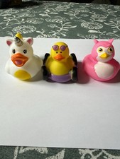 3 Rubber  Ducks