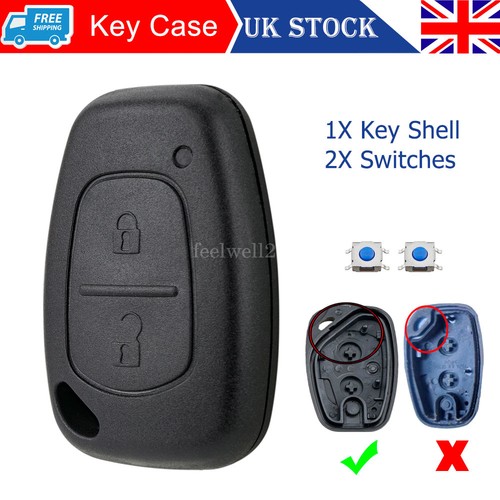 Button key fob case switches - 2,