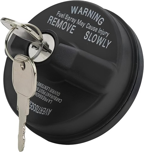Locking gas cap - cap, fuel