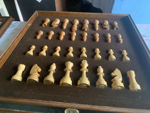 Wooden fide world chess - wooden,