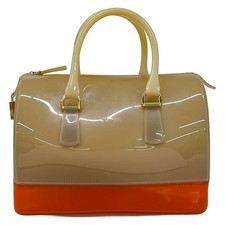 FURLA Candy Bag Beige Orange
