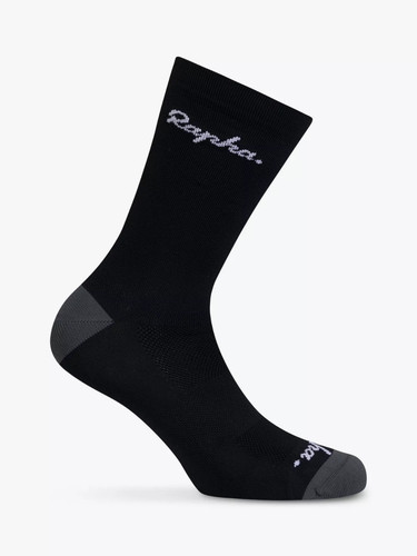 Rapha logo cycling socks - logo, black