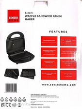 Sensio Home 3 in 1 Grill