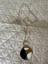 Jaeger Round Resin Necklace