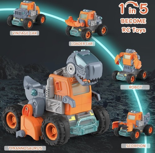 Gizmovine rc robot - 5-in-1,