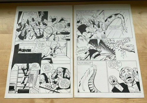 Sinbad original comic art 2 - art,