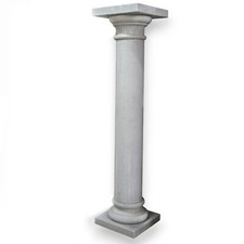 Column in White Carrara Marble