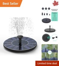 Versatile Solar Fountain Water