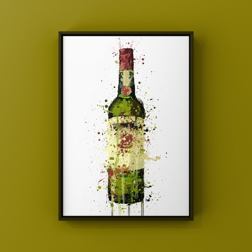 Jameson whisky bottle - a4,