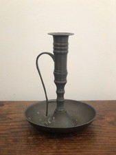 Vintage chamber stick Candle Holder Wee Willie Winkie