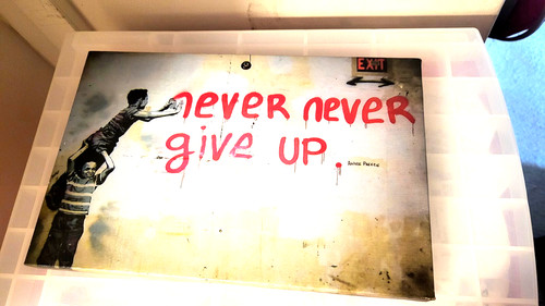 Banksy canvas wall art - canvas,