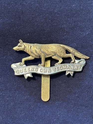 Queen own yeomanry - own, brass