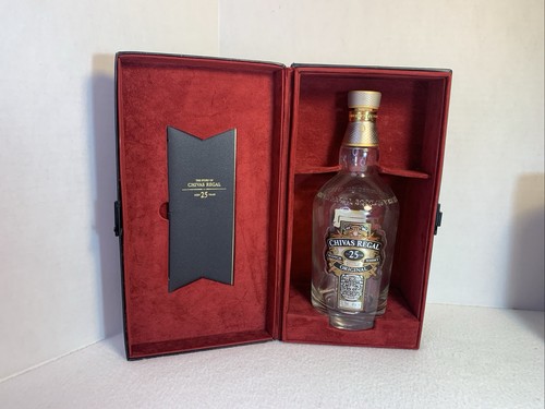 Chivas regal empty bottle aged - empty,