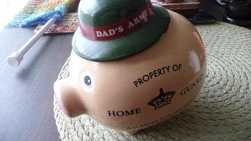 Vintage dads army money box - dads,