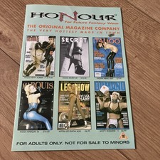 Honour Magazine Catalogue. Stilettos, Rubber, Latex, Corset, Transsexual, GAY
