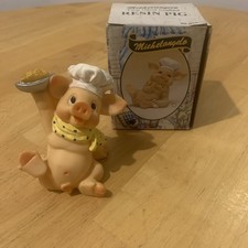 Michelangelo Pig Chef Figurine