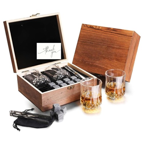 Whisky stone glass - stone, set