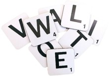 Scrabble Letters Drinks