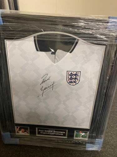 Paul gascoigne signed england - gascoigne,