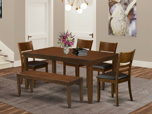 6pc dining set rectangular
