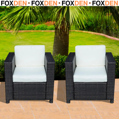Rattan garden single seater - rattan,