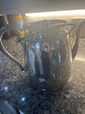 ANTIQUE TEAPOT , SILVER PLATED