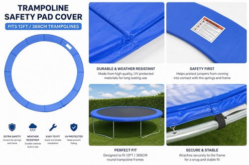 Replacement trampoline safety - replacement,