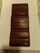 Cartier Leather Card Holder - Has Wear And Tear But Still In Great Condition