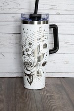 Music Roses Tumbler Stanley