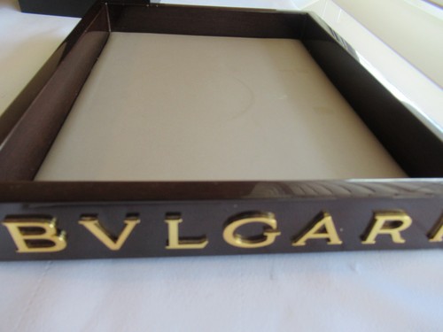 Bvlgari jewelers display