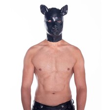 Latex Pig Hood BDSM Fetish