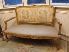 Regency Style Small Sofa With