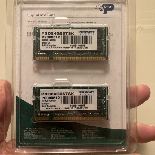 4gb kit patriot - 4gb, psd24g667sk