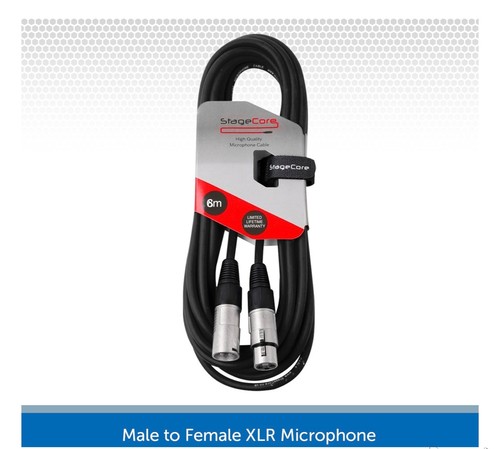 Male female xlr microphone - male, to