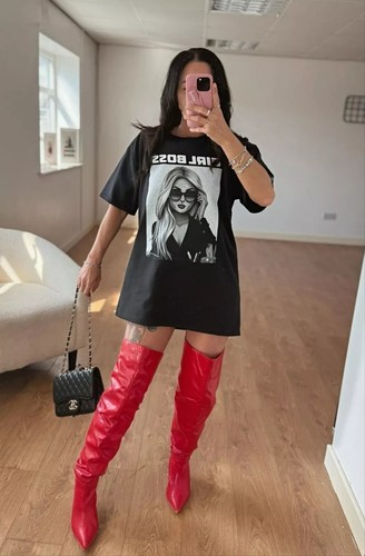 Womens girl boss summer - womens,