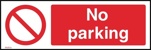 Parking sign sticker - parking,