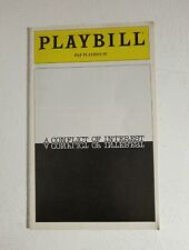 A Conflict Of interest Playbill PAF Playhouse William Robertson Don Casey Rare