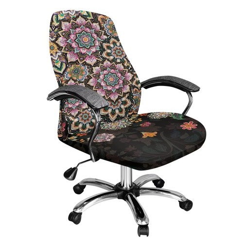 Boho mandala flower print - boho,