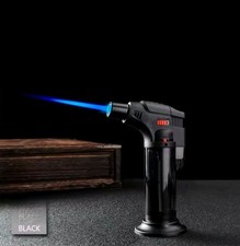 Kitchen Blow Torch Butane Torch Lighter Jet Flame Refillable Portable, Camping