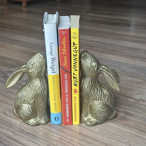 Vintage brass bunny rabbit - vintage,
