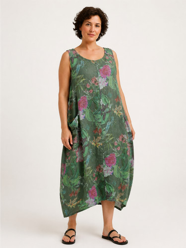 Lagenlook floural linen - lagenlook,