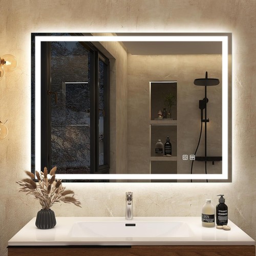 Bathroom led mirror 800x600 - bathroom,