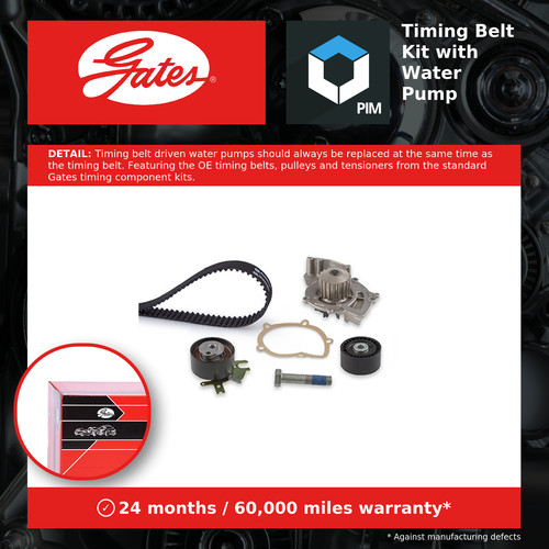 Timing belt water pump - timing, &