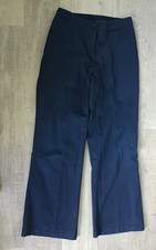 Alexandra (Workwear) Ladies Navy Blue Trousers - Size 14
