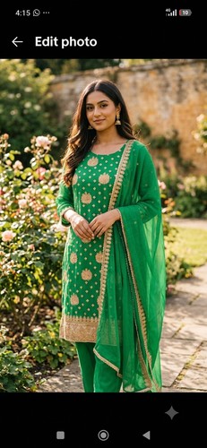 Emerald green embroidered - emerald,